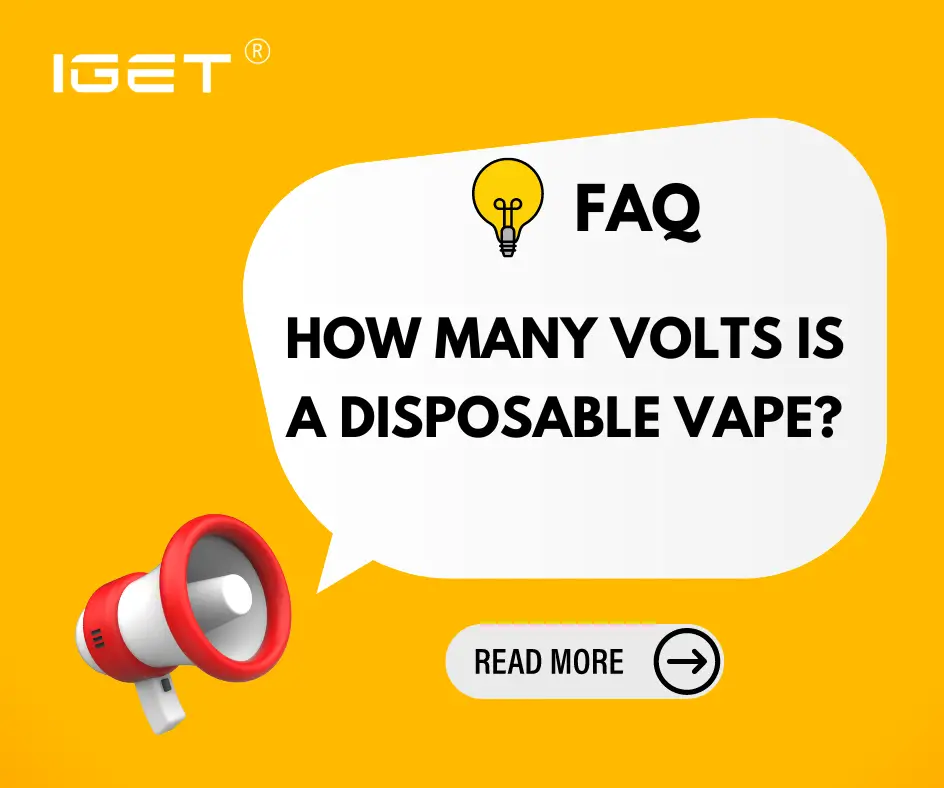 how many volts is a disposable vape