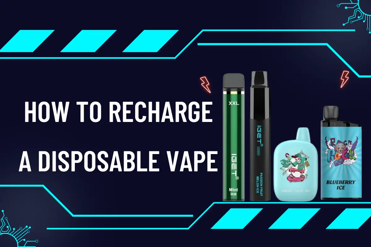 how to recharge a disposable vape