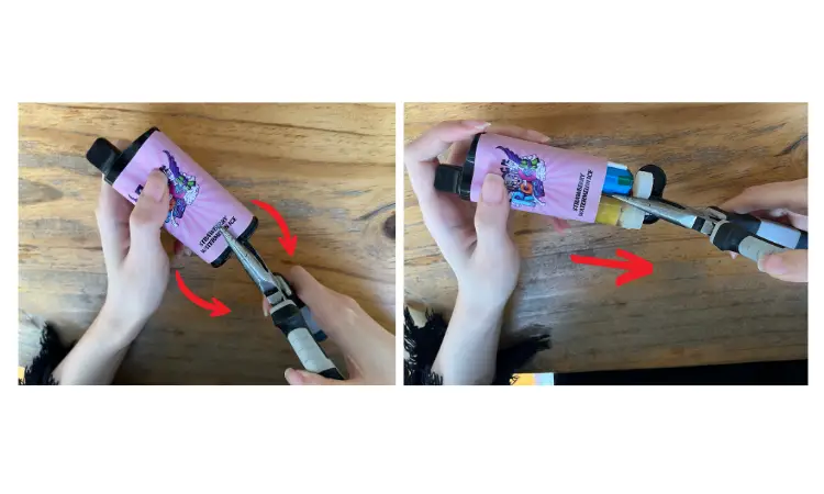 how to recharge a disposable vape disassemble the disposable vape