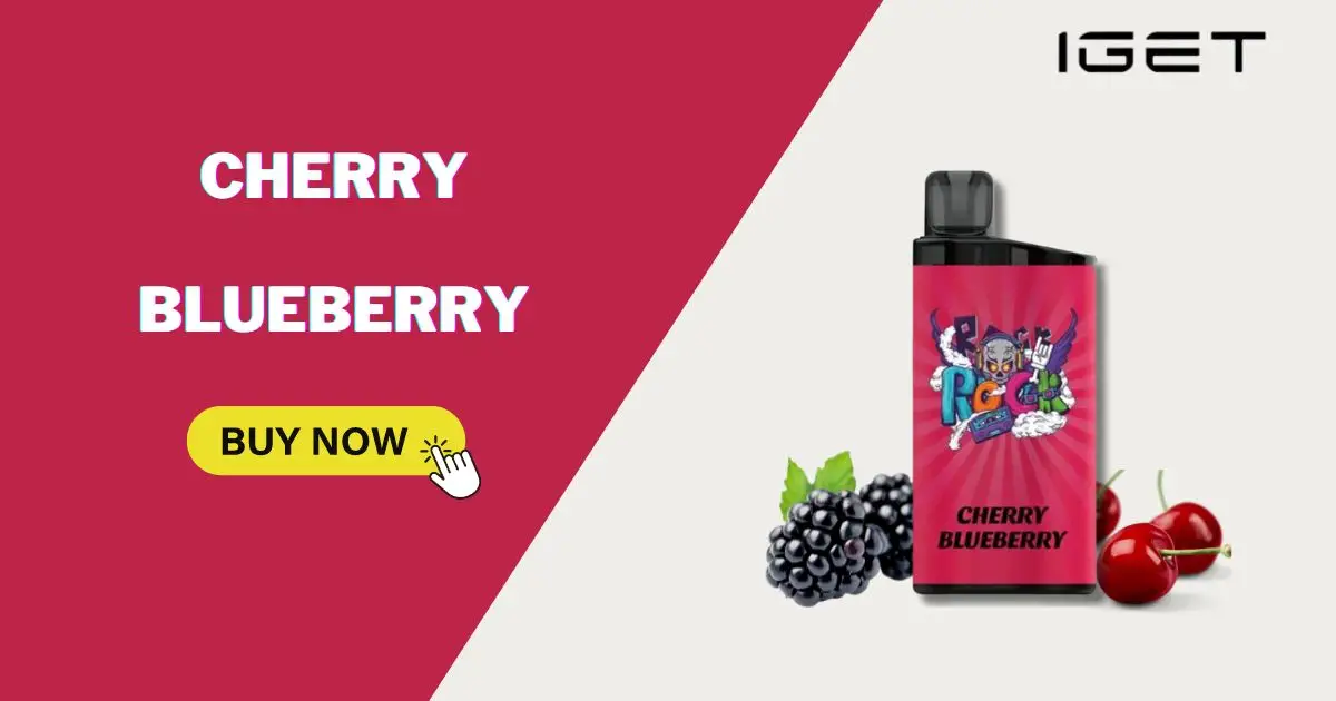 IGET Bar Cherry Blueberry display