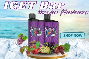 grape IGET Bar flavours.