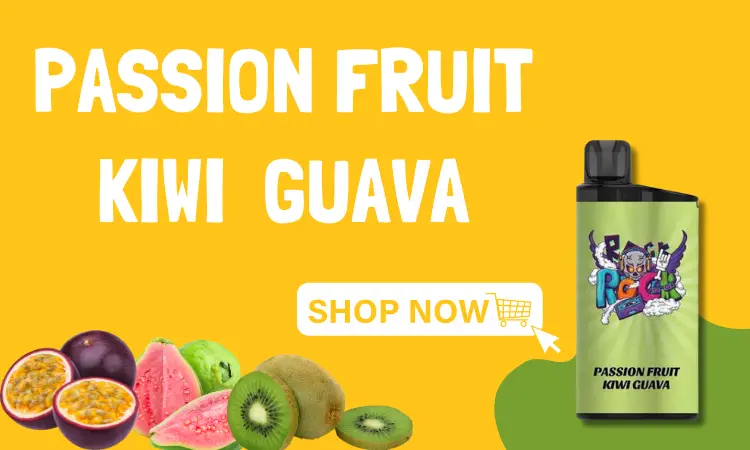 IGET Bar Passion Fruit Kiwi Guava Flavour