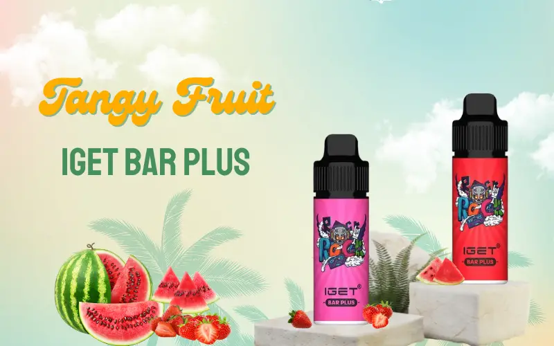 IGET Bar Plus flavours review tangy fruit