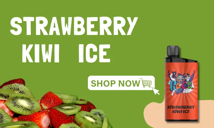 IGET Bar Strawberry Kiwi Ice Flavour