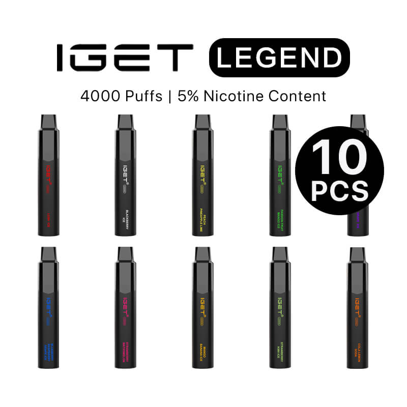 IGET Legend Mixed Flavours Box (10PCS)