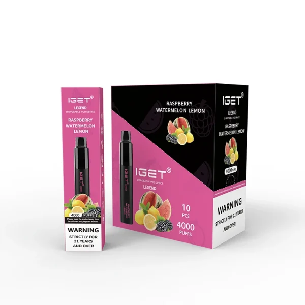 iget legend raspberry watermelon lemon pack