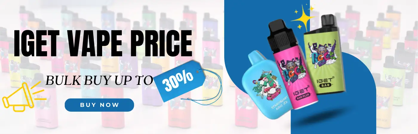 lastest IGET vape price 2023 - bulk buy cheap in Australia