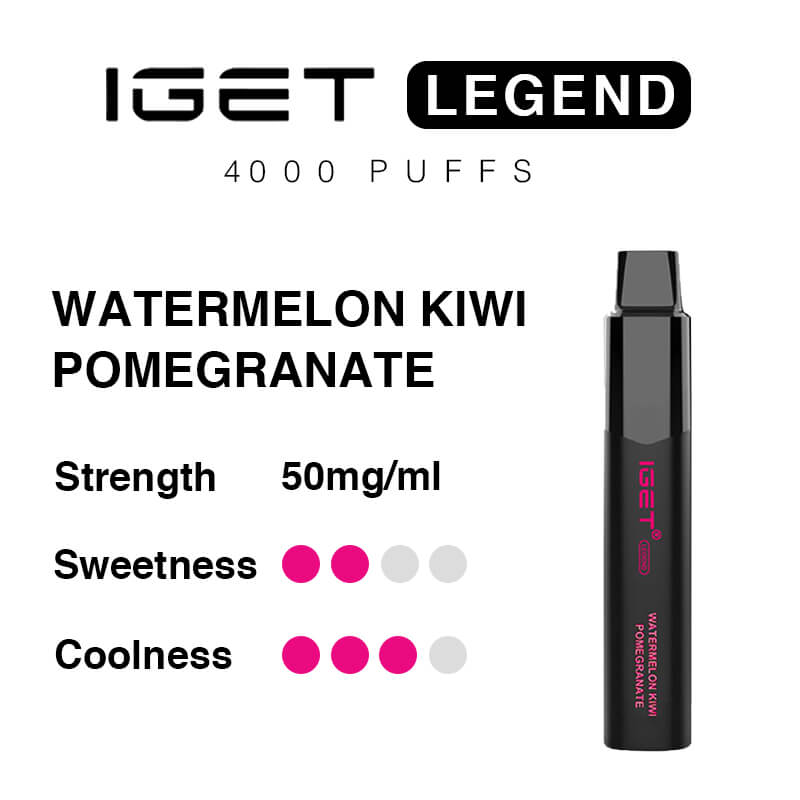 watermelon kiwi pomegranate iget legend vape