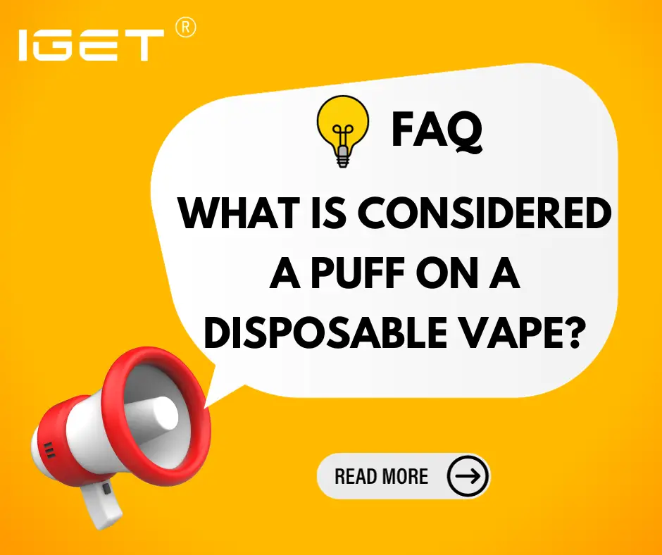 what is considered a puff on a disposable vape